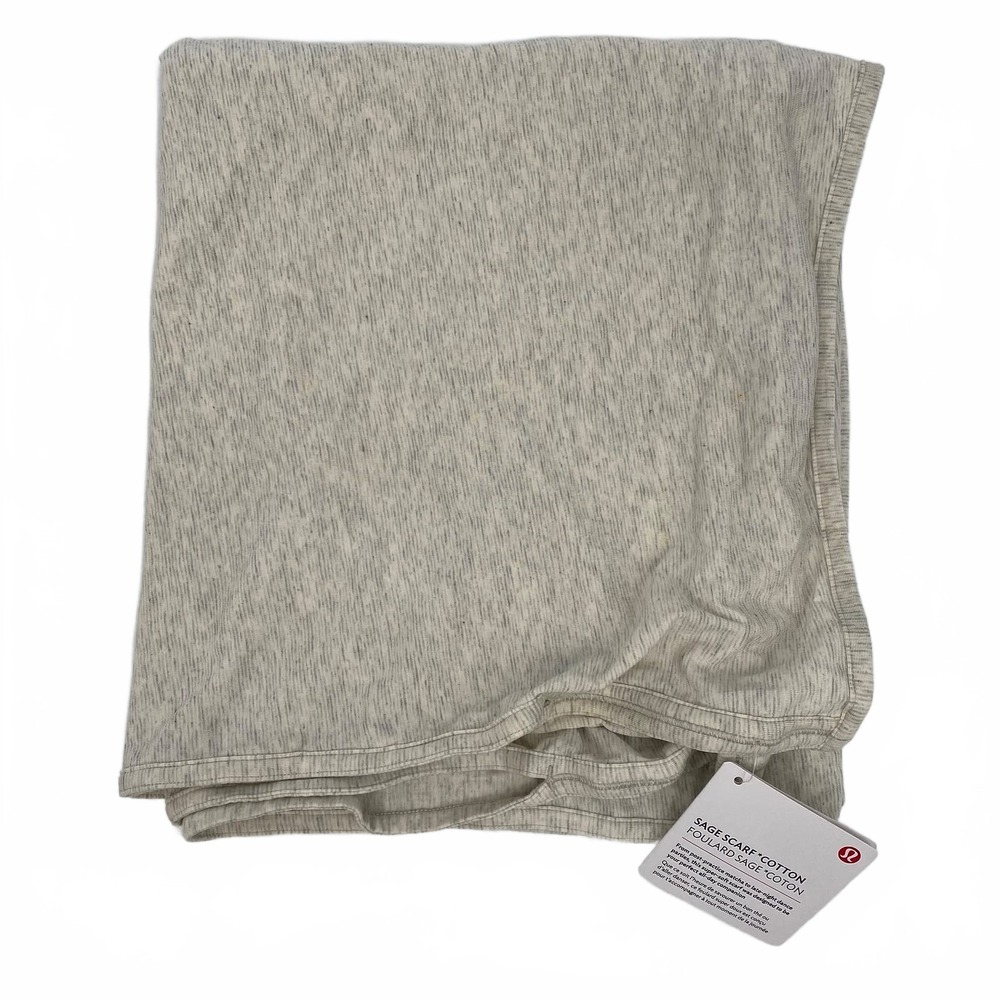 lululemon athletica Beige Sage Pima Scarf
